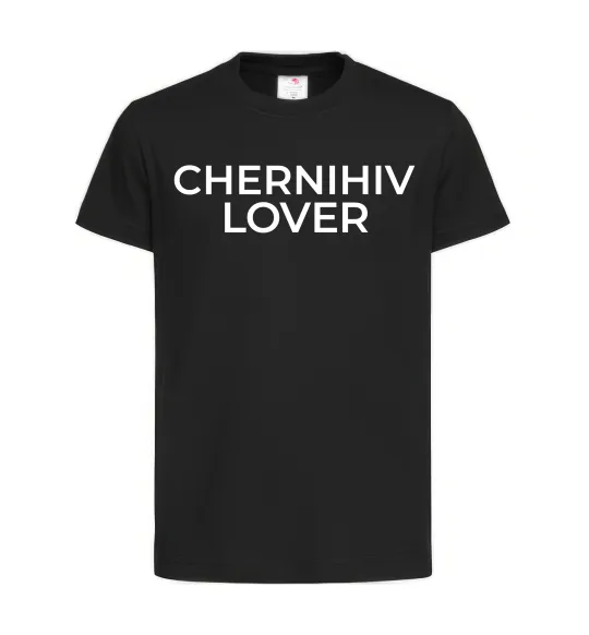 Детская футболка Chernihiv lover Черный фото
