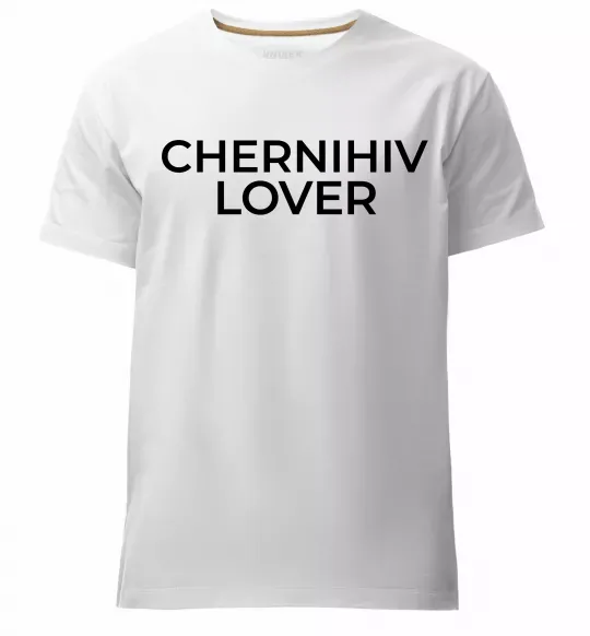 Чоловіча преміум футболка Chernihiv lover Білий фото