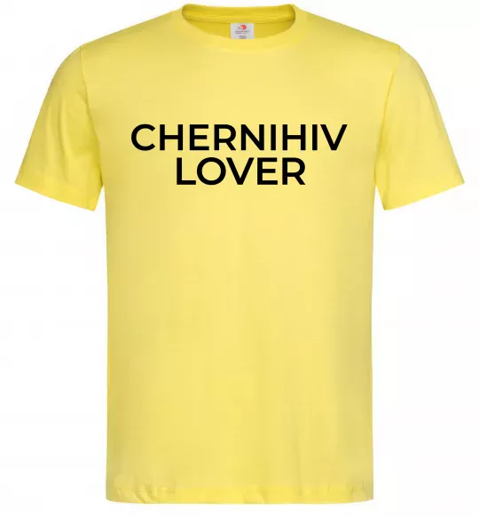 Чоловіча футболка Chernihiv lover Лимонний фото