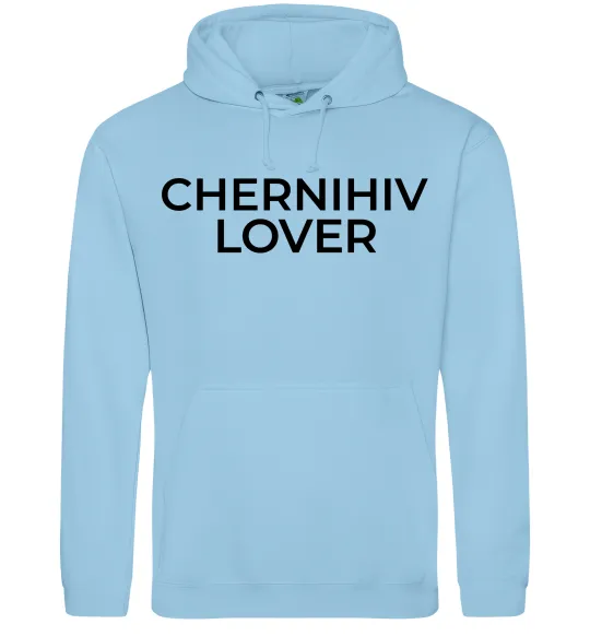 Мужская толстовка (худи) Chernihiv lover Голубой фото
