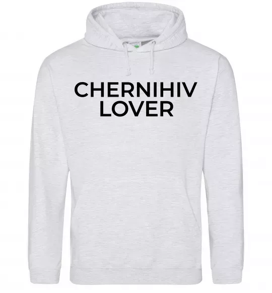 Жіноча толстовка (худі) Chernihiv lover Сірий меланж фото