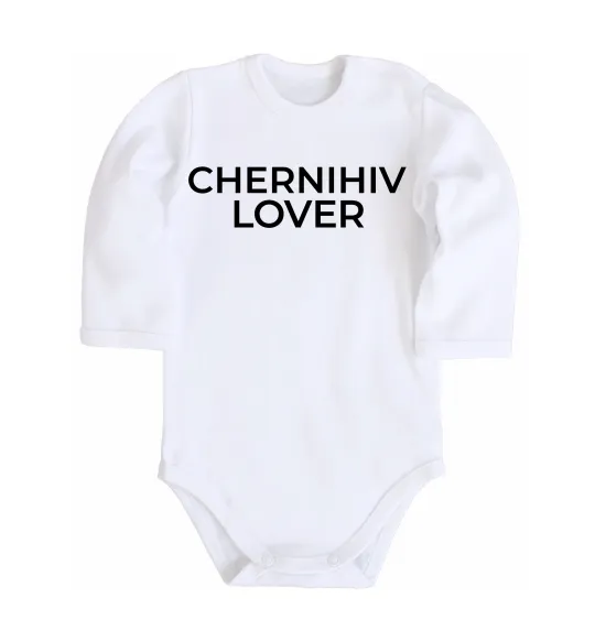 Дитячий бодік Chernihiv lover Білий фото
