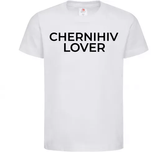 Дитяча футболка Chernihiv lover Білий фото