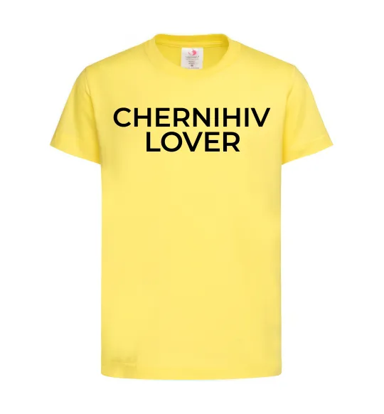 Детская футболка Chernihiv lover Лимонный фото