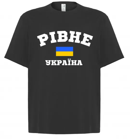 Футболка Оверсайз Рівне Україна Чорний фото
