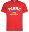 Мужская футболка Рівне Україна Красный фото
