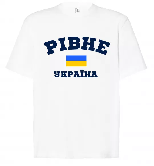 Футболка Оверсайз Рівне Україна Білий фото