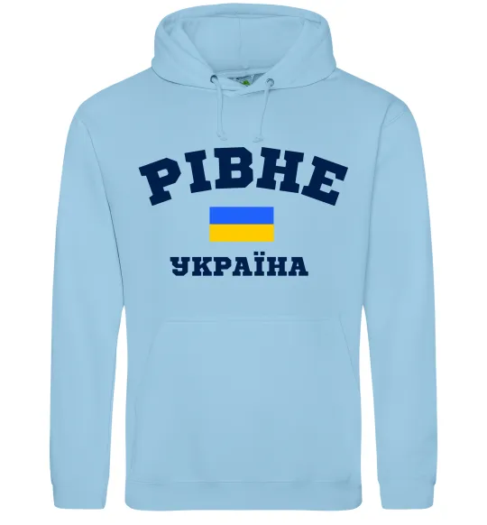 Чоловіча толстовка (худі) Рівне Україна Блакитний фото