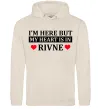 Мужская толстовка (худи) My heart in Rivne Таш фото