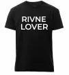 Мужская премиум футболка Rivne lover Черный Мужская премиум футболка Rivne lover Черный фото