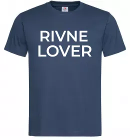 Мужская футболка Rivne lover Темно-синий фото