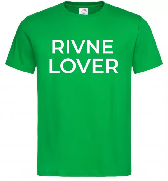 Мужская футболка Rivne lover Зеленый фото