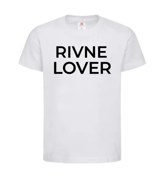 Дитяча футболка Rivne lover Білий фото