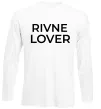 Лонгслив Rivne lover Белый фото