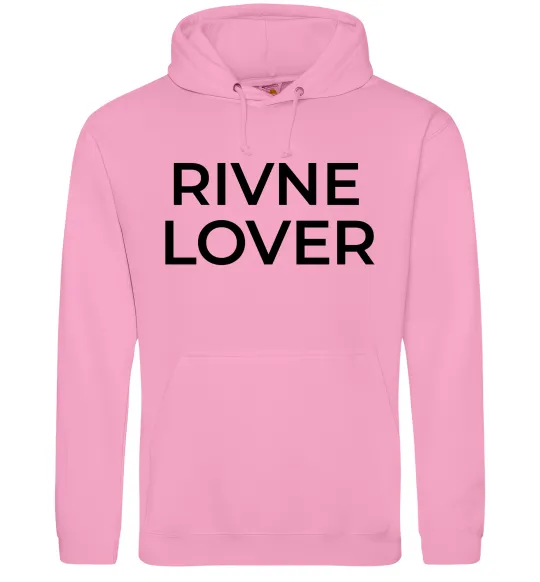 Чоловіча толстовка (худі) Rivne lover Рожевий фото