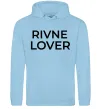 Чоловіча толстовка (худі) Rivne lover Блакитний фото