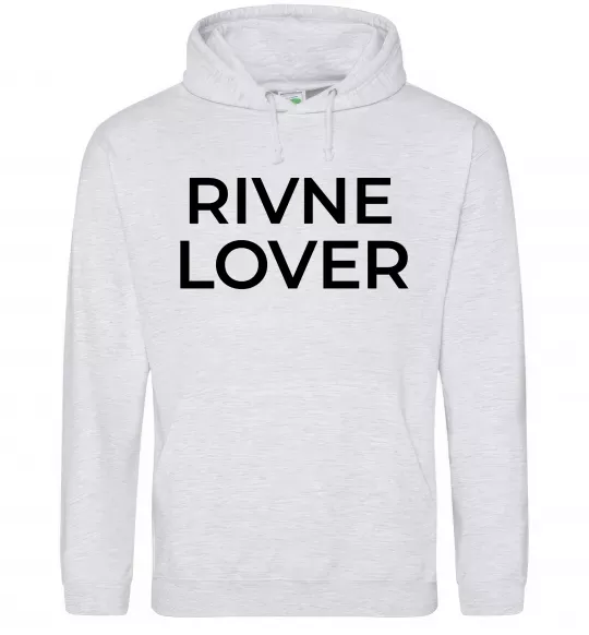 Жіноча толстовка (худі) Rivne lover Сірий меланж фото