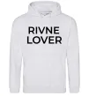 Жіноча толстовка (худі) Rivne lover Сірий меланж фото