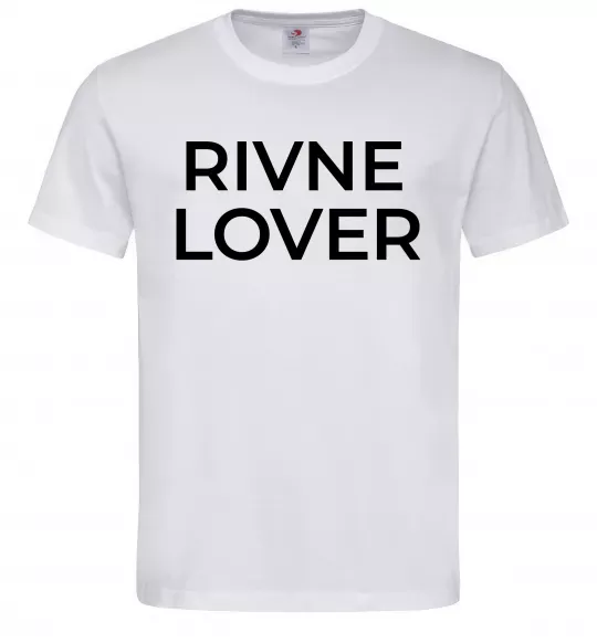 Мужская футболка Rivne lover Белый фото
