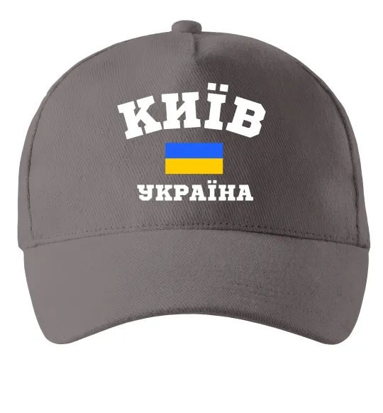 Кепка Київ Україна Сірий фото