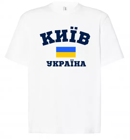 Футболка Оверсайз Київ Україна Белый фото