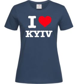 Женская футболка I love Kyiv