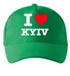 Кепка I love Kyiv Зелений фото