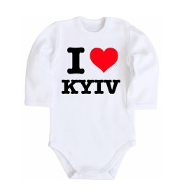Дитячий бодік I love Kyiv