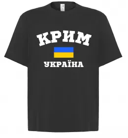 Футболка Оверсайз Crimea Ukraine Белый фото