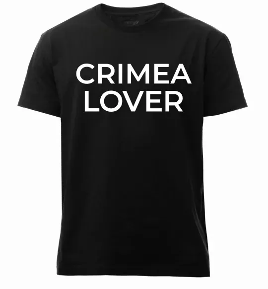Чоловіча преміум футболка Crimea lover Чорний фото
