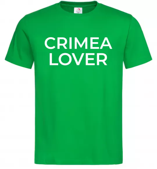 Мужская футболка Crimea lover Зеленый фото