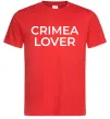 Мужская футболка Crimea lover Красный фото