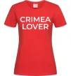 Жіноча футболка Crimea lover Червоний фото