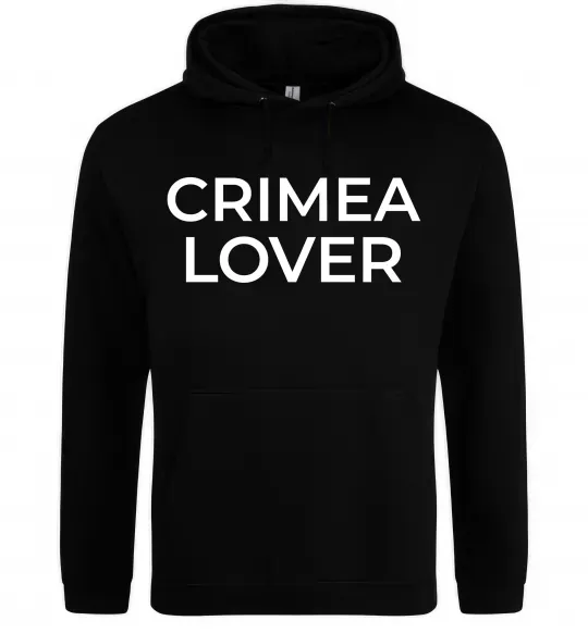 Женская толстовка (худи) Crimea lover Черный фото