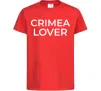 Детская футболка Crimea lover Красный фото