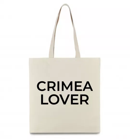 Эко-сумка Crimea lover Бежевый фото