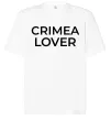 Футболка Оверсайз Crimea lover Білий фото
