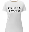 Жіноча преміум футболка Crimea lover Білий фото