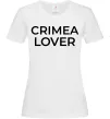 Жіноча футболка Crimea lover Білий фото