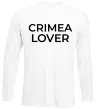 Лонгслів Crimea lover Білий фото