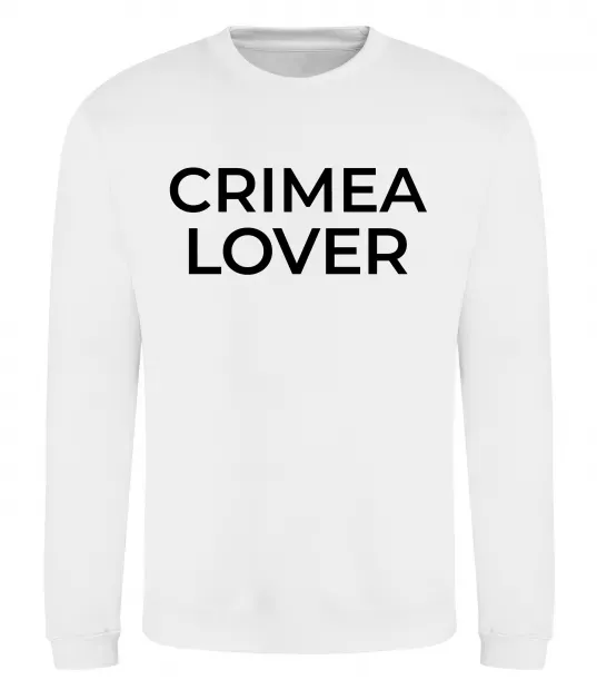Світшот Crimea lover Білий фото