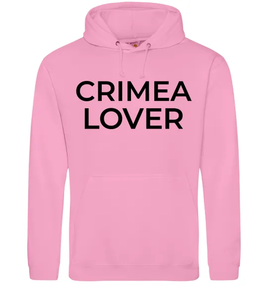Мужская толстовка (худи) Crimea lover Розовый фото