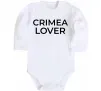 Дитячий бодік Crimea lover Білий фото