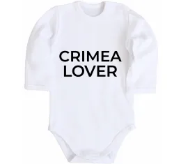 Дитячий бодік Crimea lover Білий фото