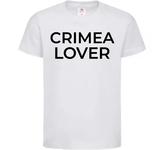 Детская футболка Crimea lover Белый фото