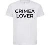 Детская футболка Crimea lover Белый фото