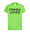 Дитяча футболка Crimea lover Лаймовий фото