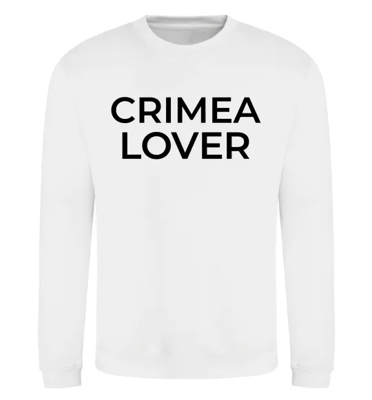 Свитшот Crimea lover Белый фото