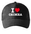 Кепка I love Crimea Черный фото