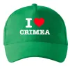Кепка I love Crimea Зеленый фото